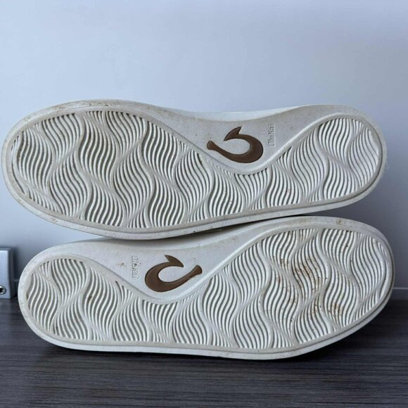 OluKai Tradewind Men's Lightweight Sneakers Size 11 $100 in Off White - Picture 12 of 14